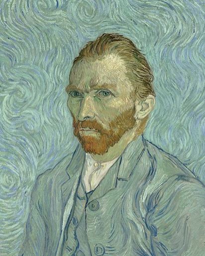 Selvportræt af van Gogh