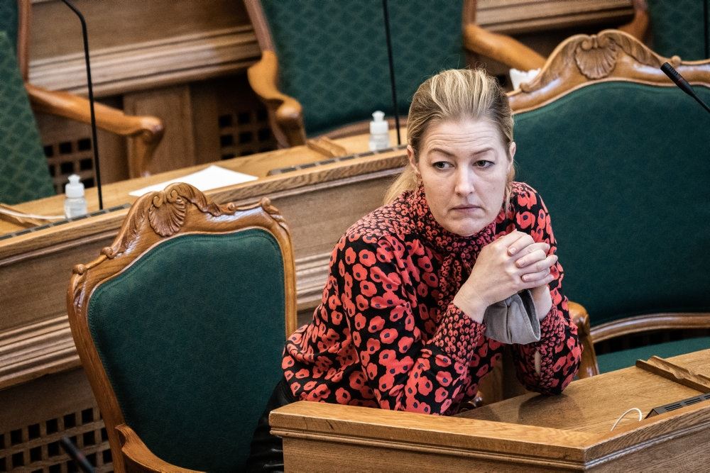 Sofie Carsten Nielsen i Folketingssalen