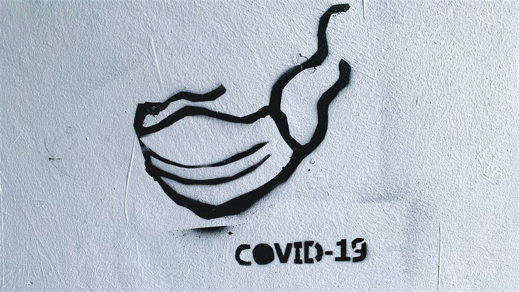 graffiti af et mundbind