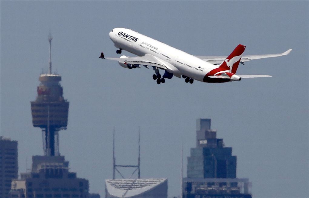 fly letter fra lufthavn i Sydney