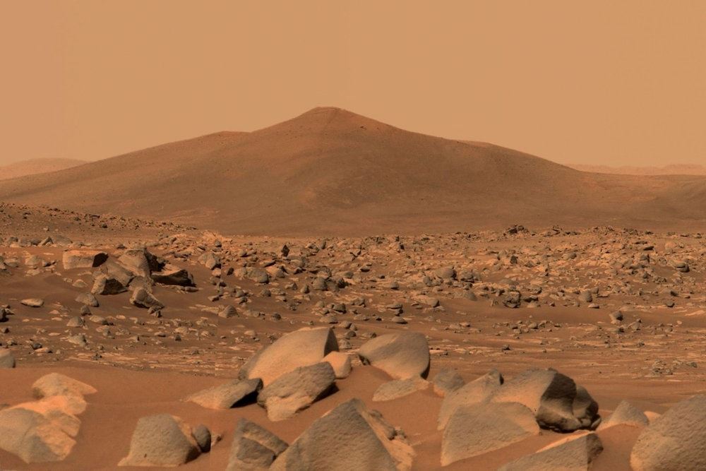 billede af Mars' overflade