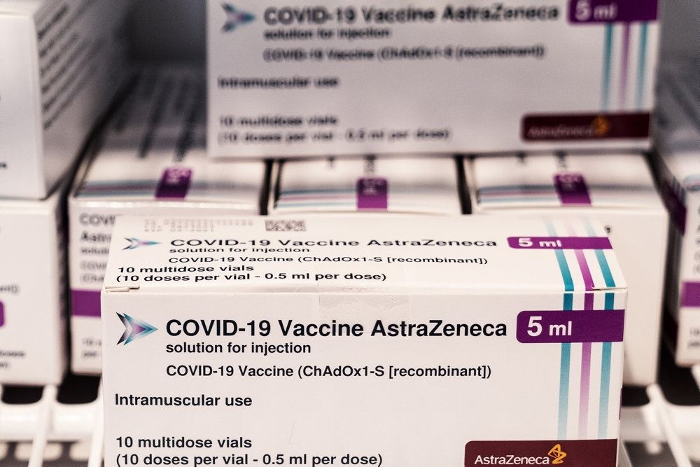 æsker med vaccine fra astrazeneca