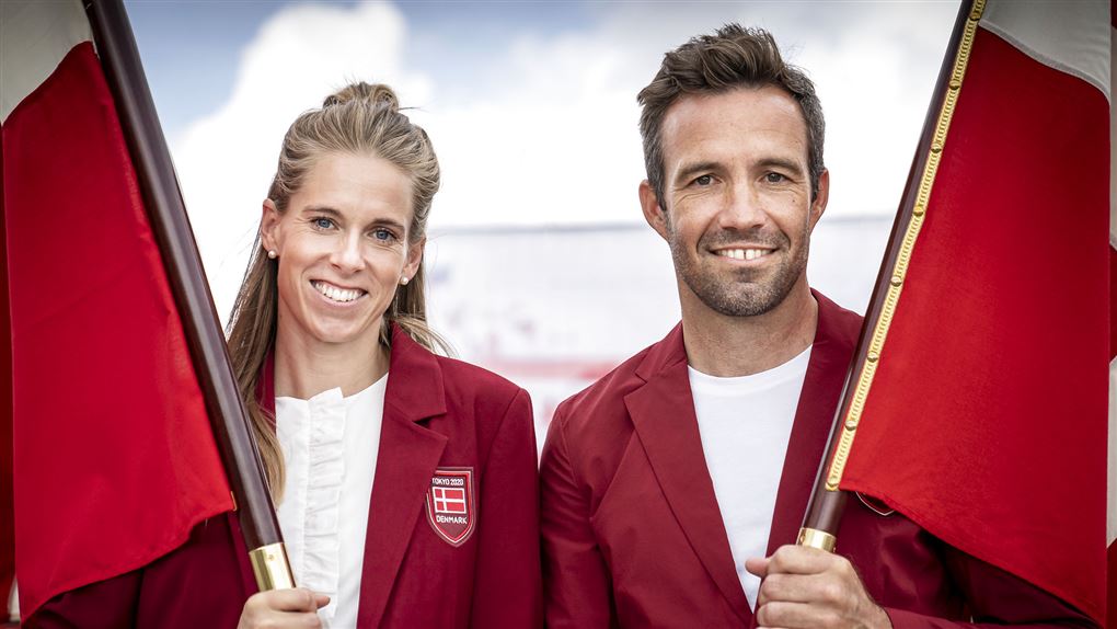 Sara Slott Petersen og Jonas Warrer