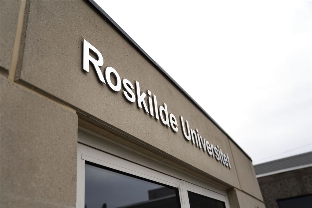 Indgang til Roskilde Universitet