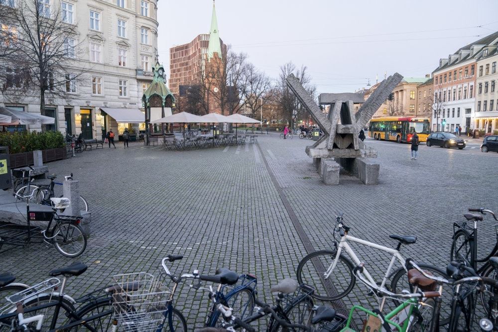 et stort torv i København
