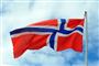 Det norske flag vajrer