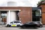 politibil holder udenfor kommunekontor i sorø