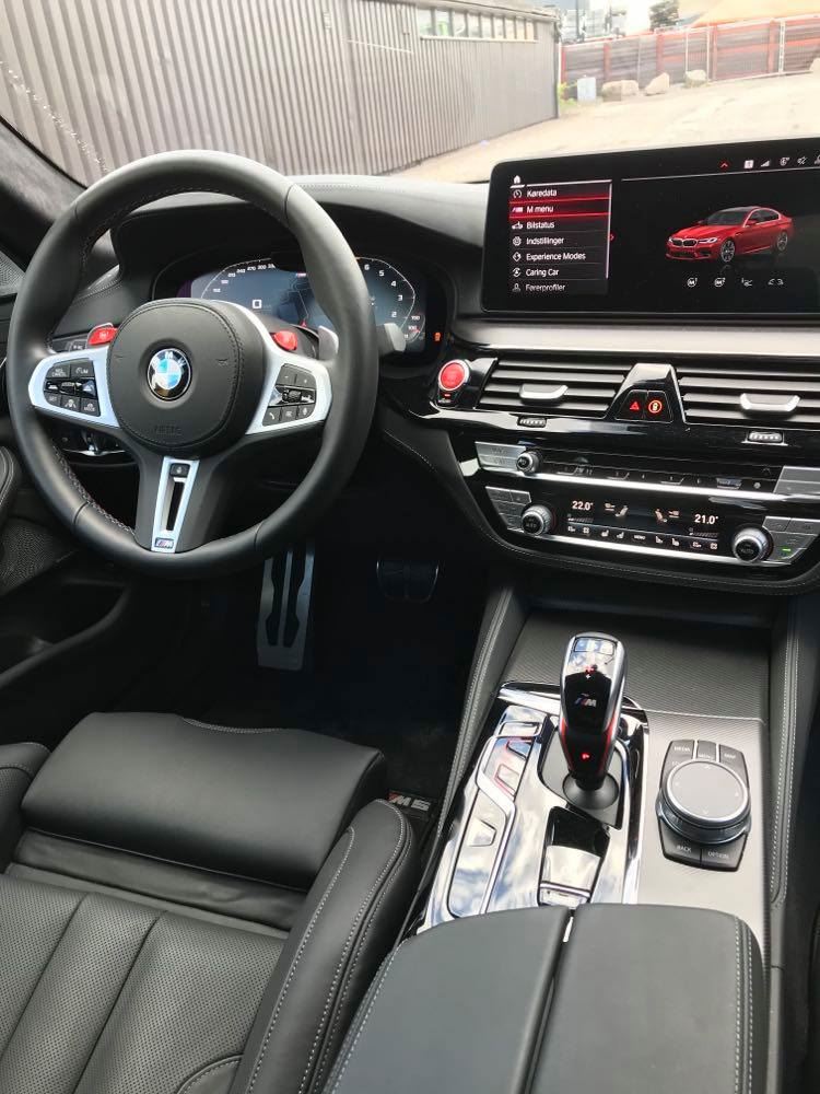 Et BMW-interiør