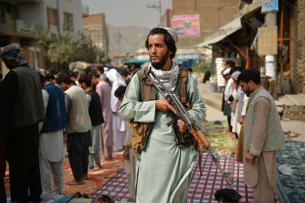 Talibankriger på gaden
