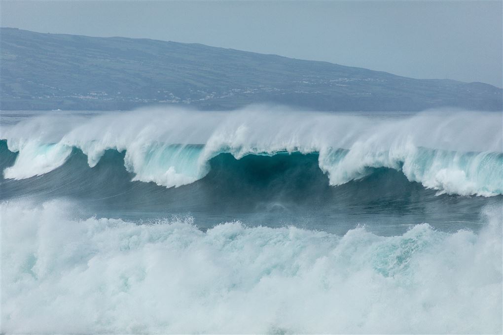 En masse store bølger
