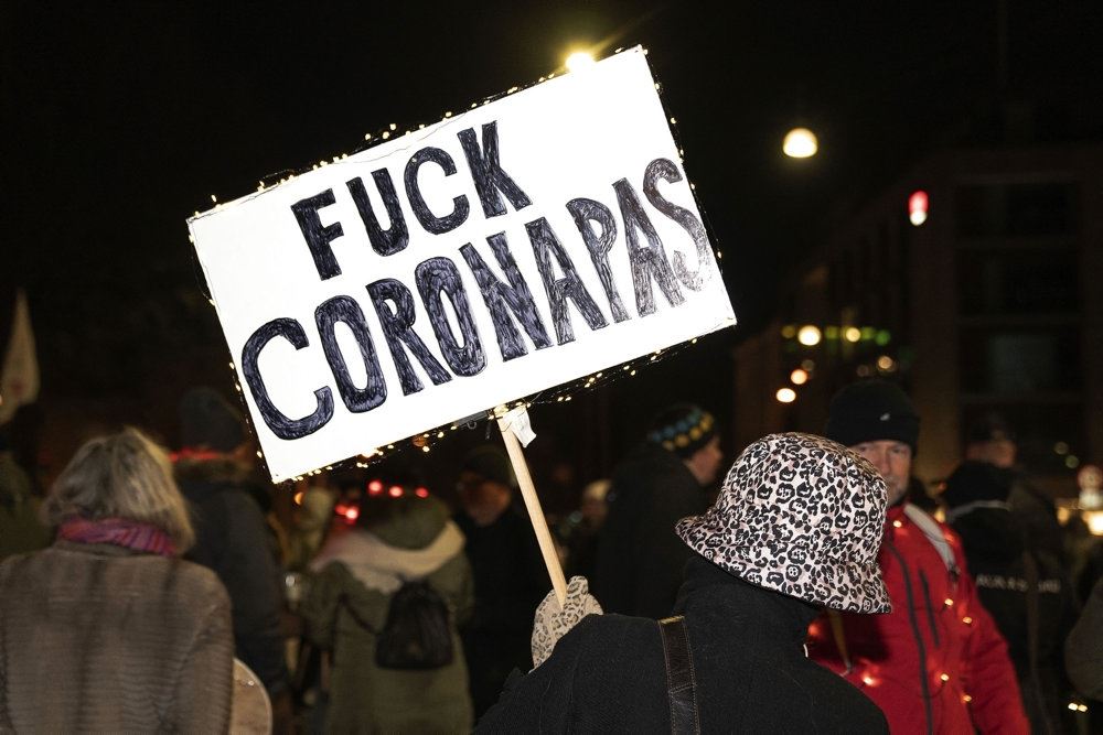 demonstration i aarhus