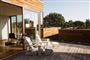 træterrasse ved hus