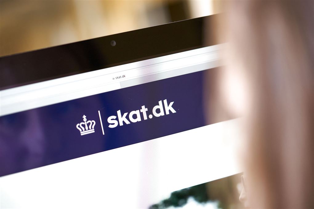Skat.dk hjemmeside