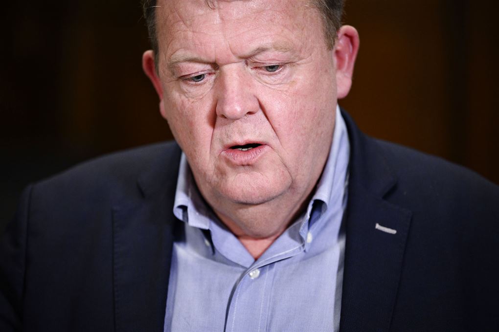 Lars Løkke ser træt ud