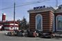 smadret togstation i Ukraine