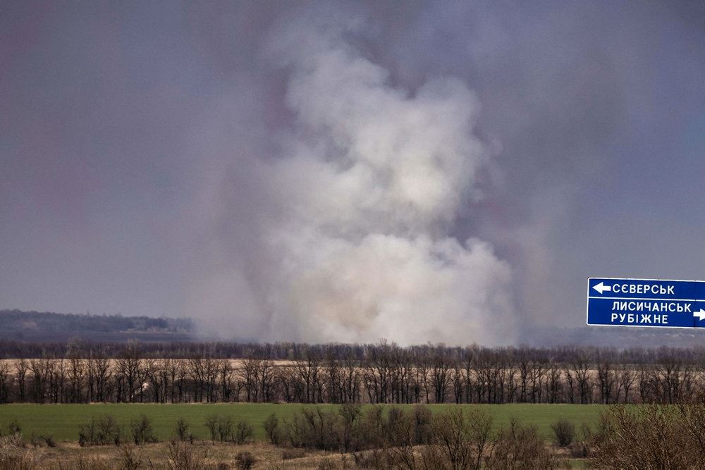 Eksplosion i Ukraine