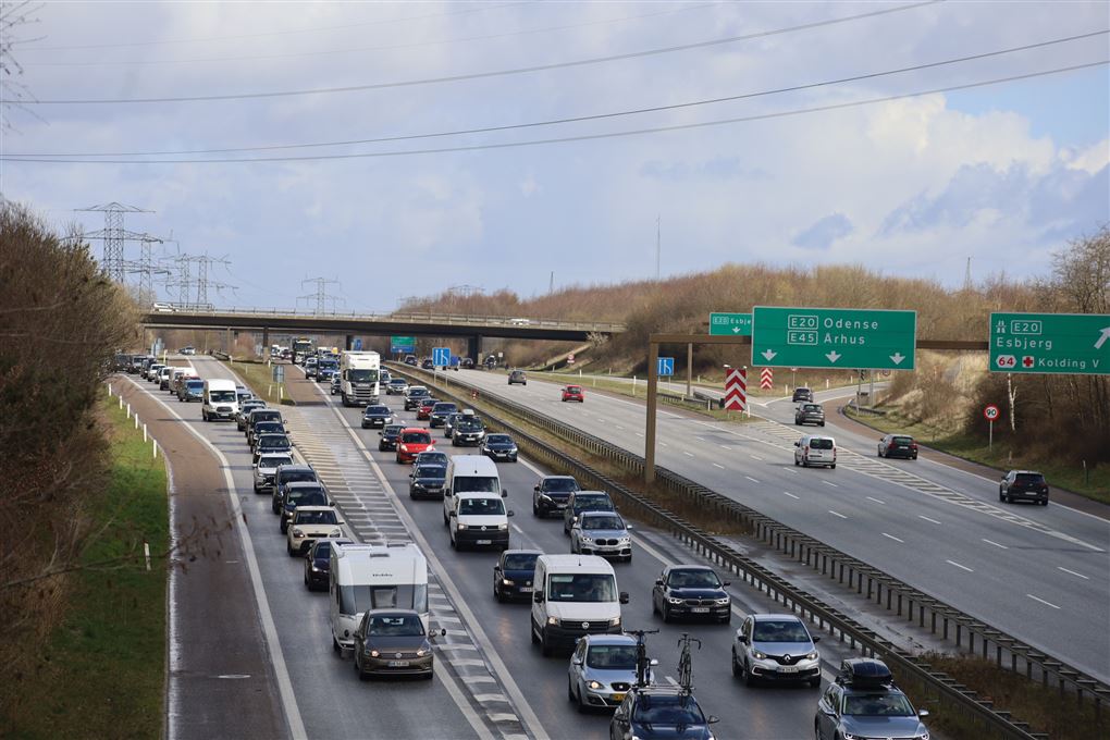 trafik på motorvej