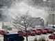 Brand og røg i skraldebil
