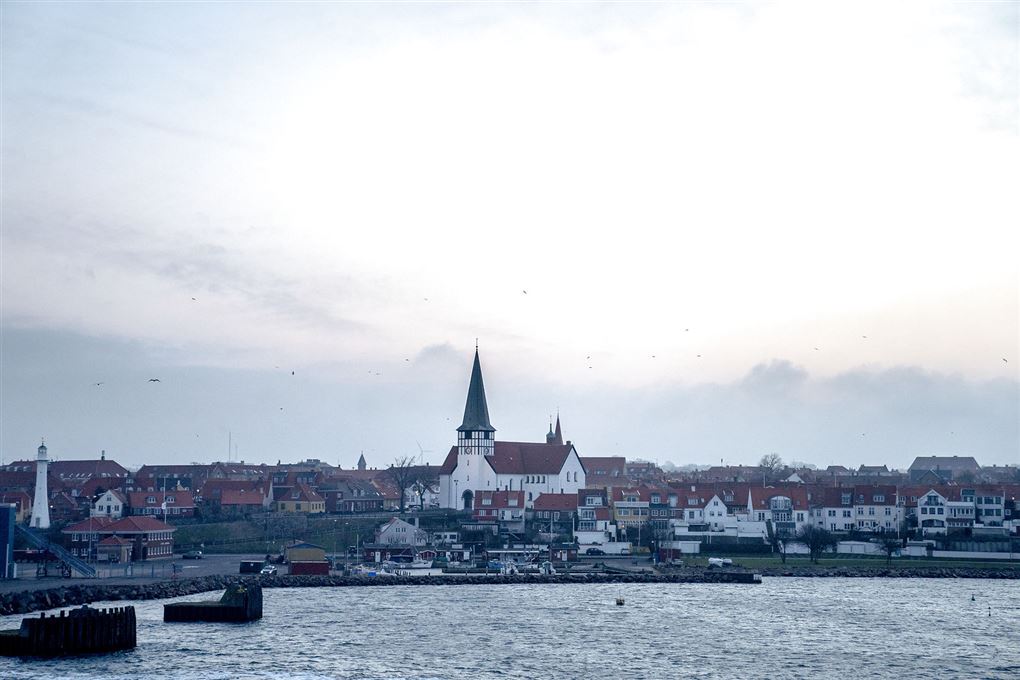 Rønne en tidlig morgen