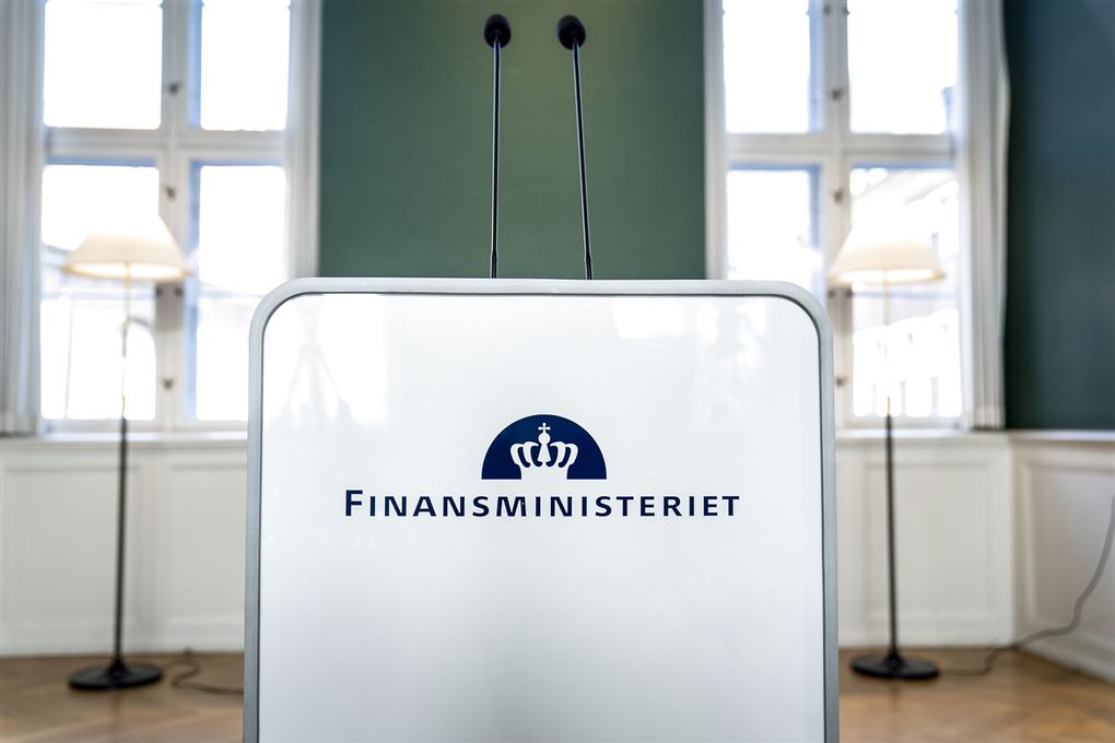 Talerstol i Finansministeriet