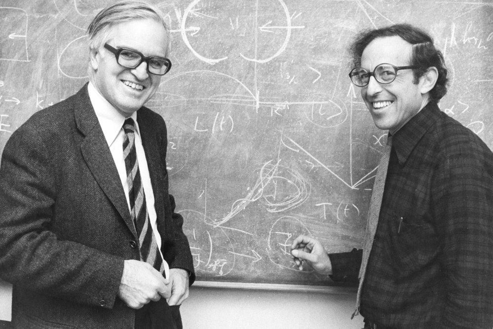  Ben Mottelson og Aage Niels Bohr