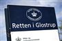 Retten i Glostrup set udefra