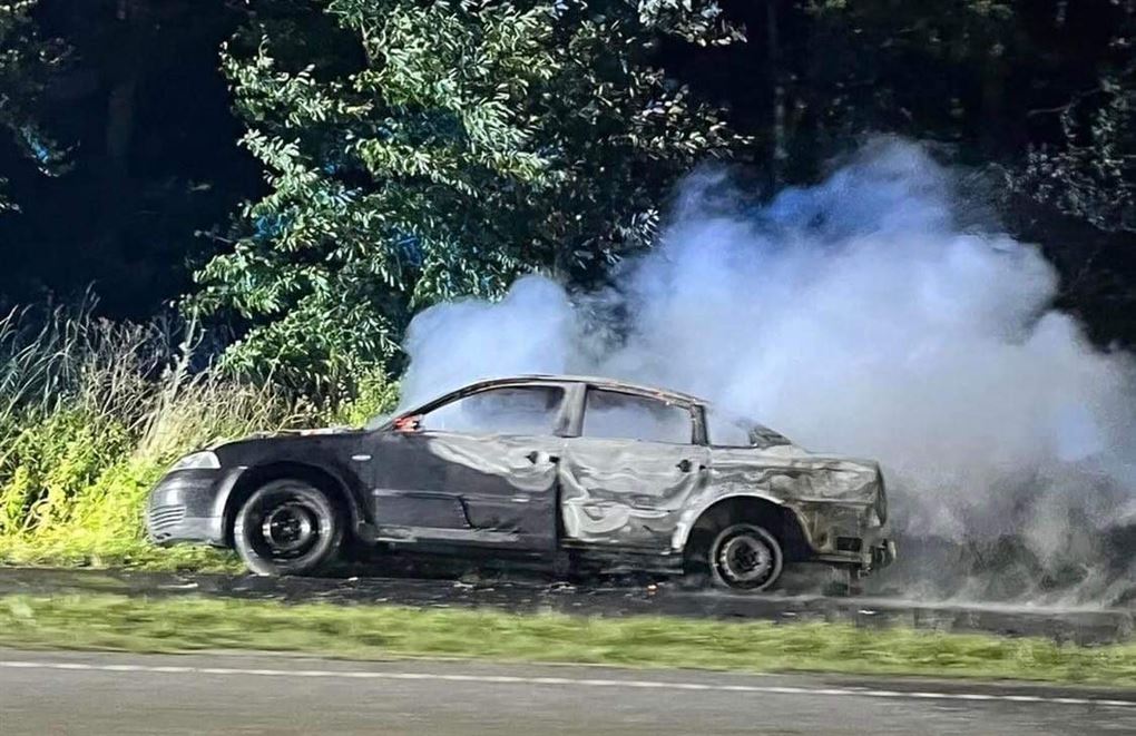 Røg fra bilen