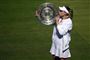 Elena Rybakina triumferede i Wimbledon.