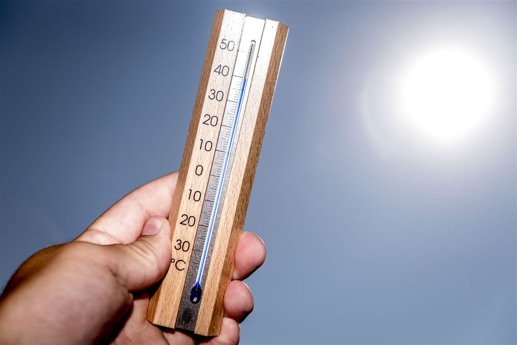 termometer i solen