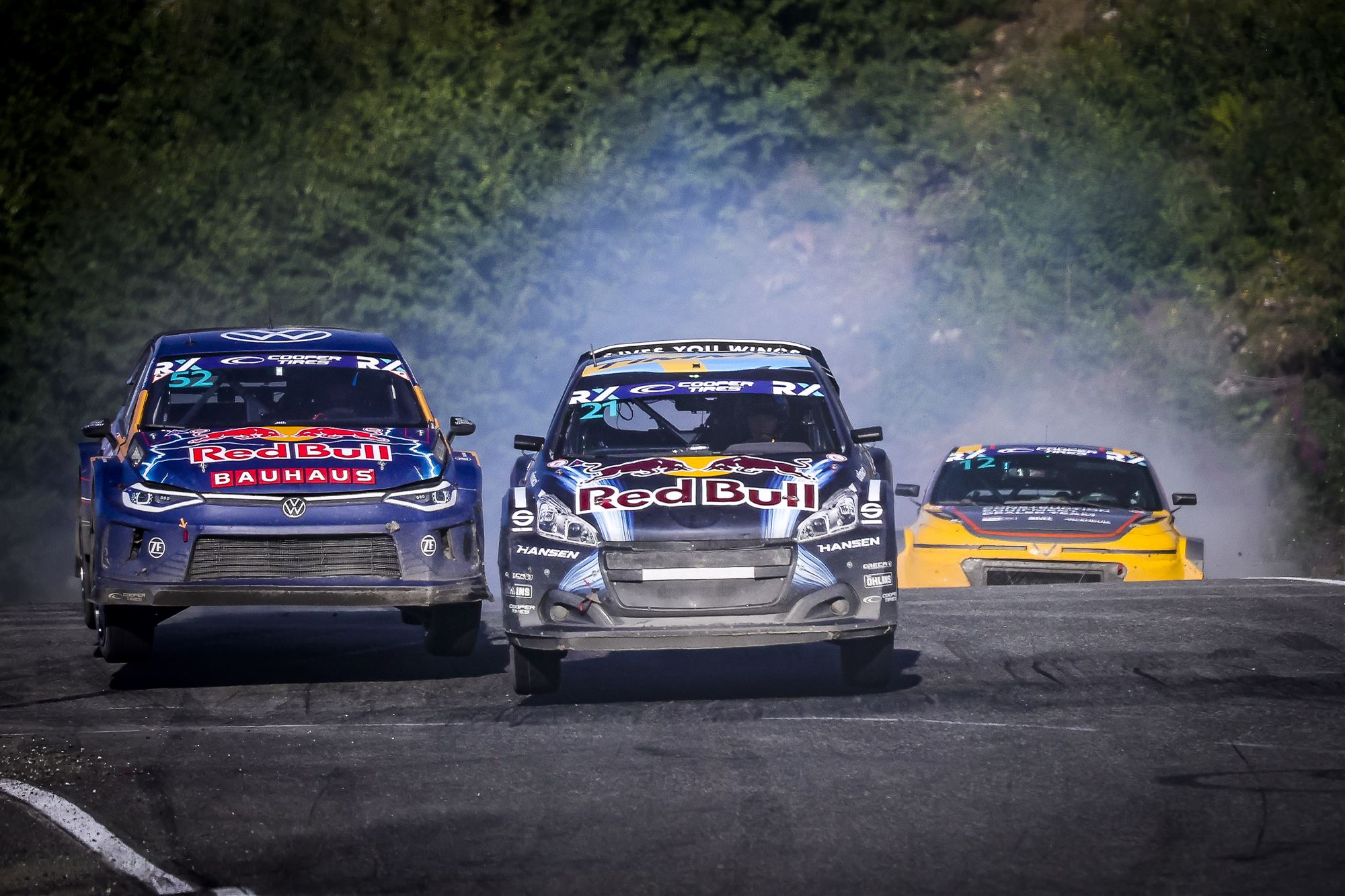 Rallycross event poster