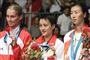 Badmintonspillere får medaljer