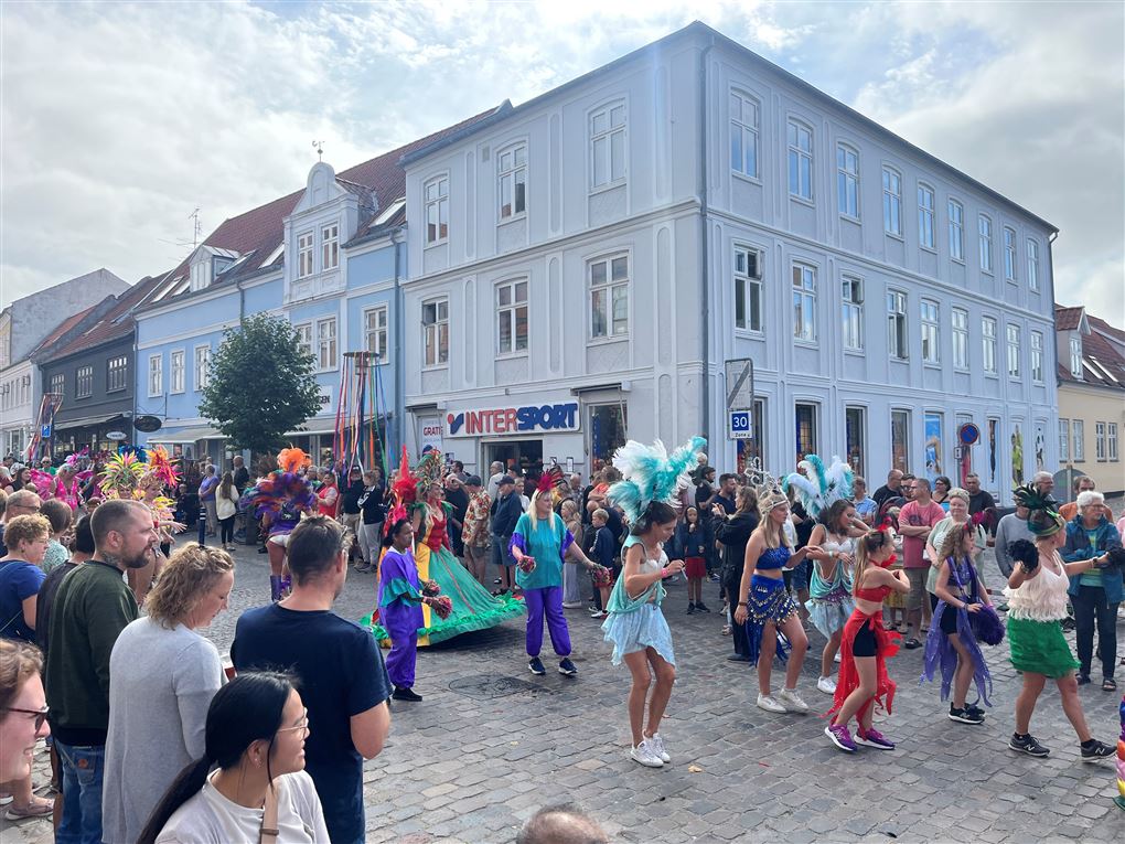 sambaoptog i gaderne