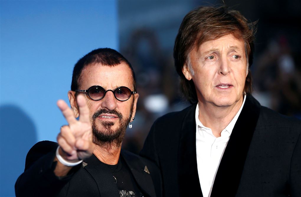 Ringo Star og Paul McCartney