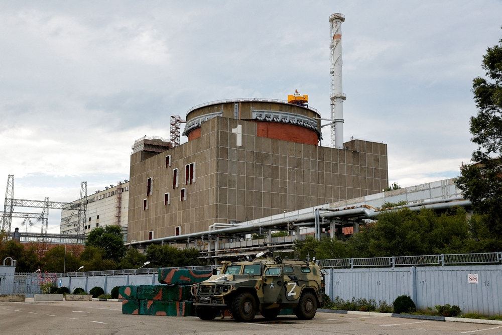  atomkraftværket Zaporizjzja - billede af bygningen