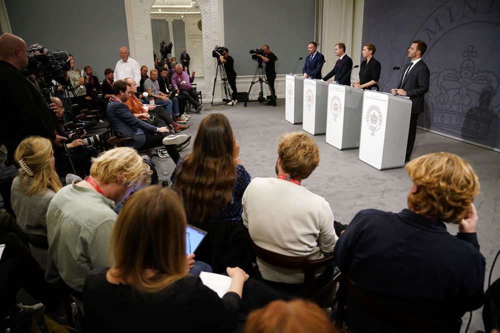 Fra pressemødet