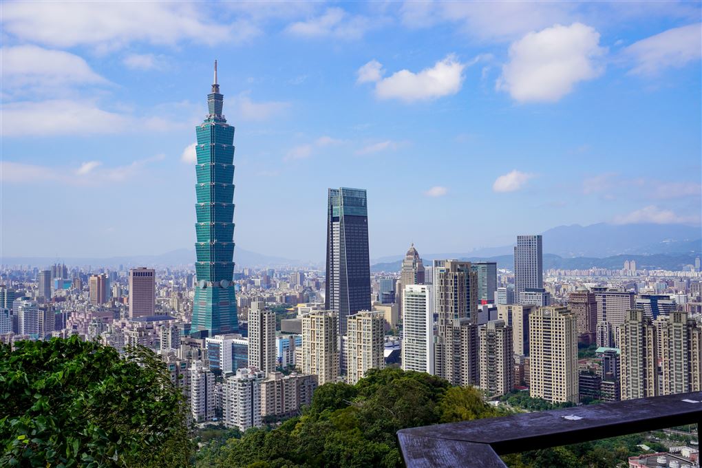Skyline i Taipei