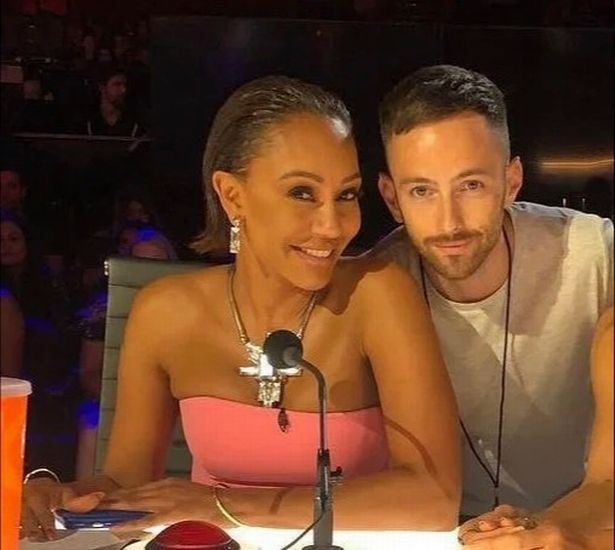 Mel B og Rory McPhee