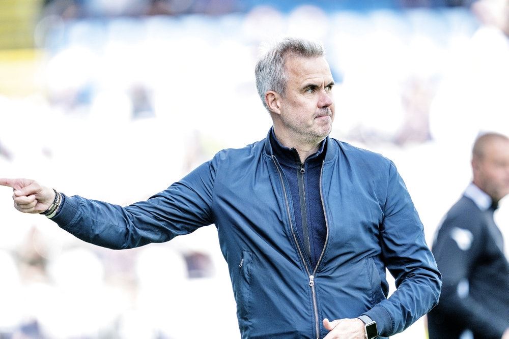 billede af fodboldtræner Michael Hemmingsen