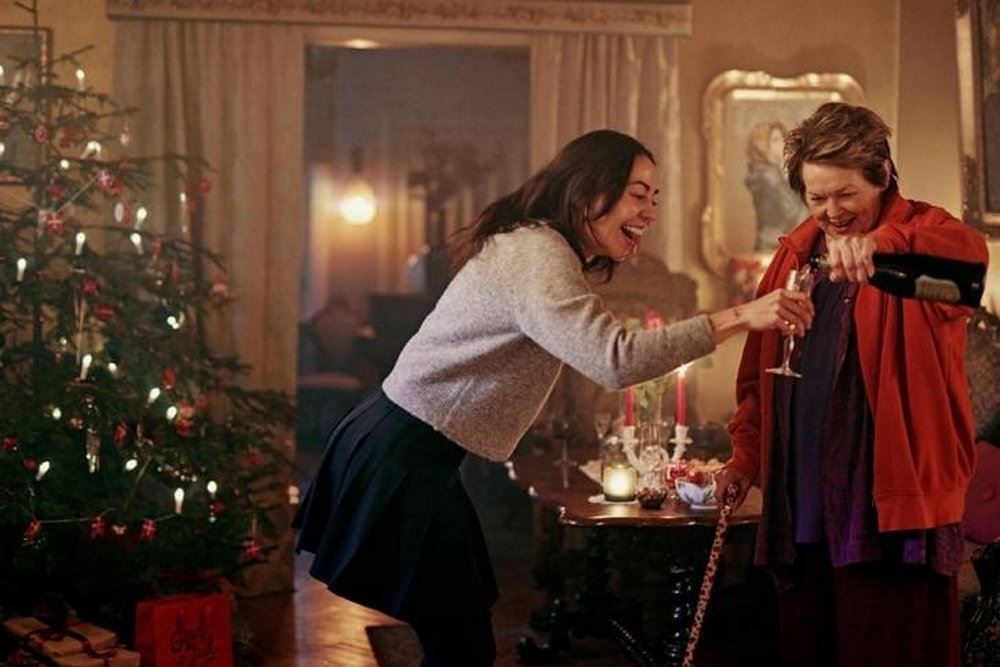 jul i en stue