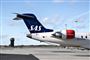 sas fly holder på jorden