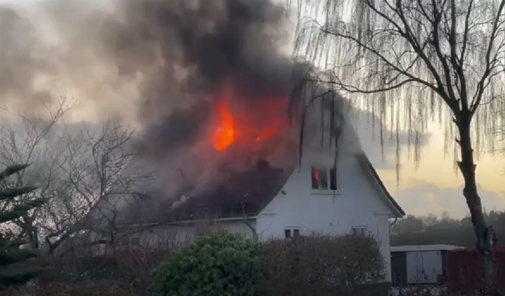 flammer fra villatag
