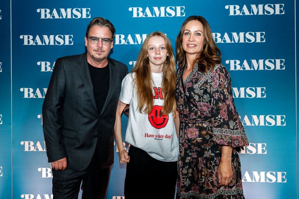 familie poserer 