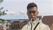 mand med cigaret i munden