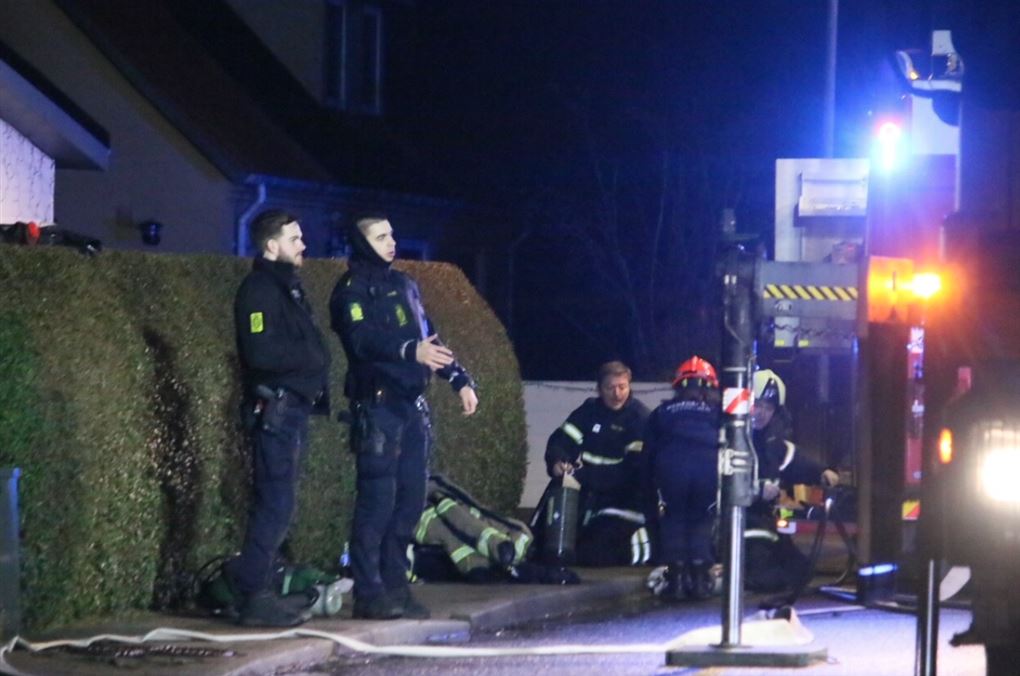 Politi på gaden