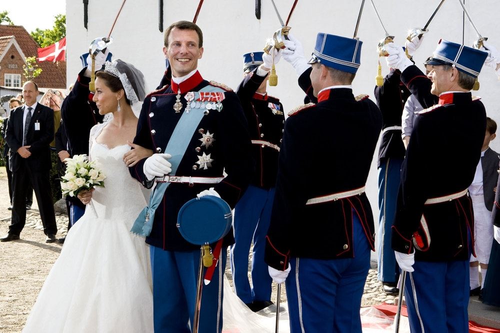 Prins Joachim og prinsesse Marie til deres bryllup