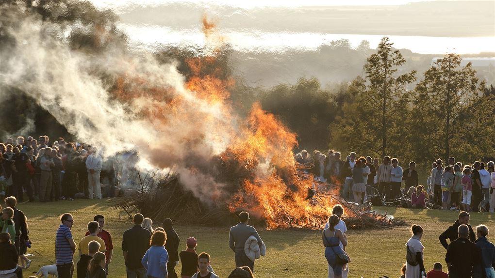 et sankthansbål