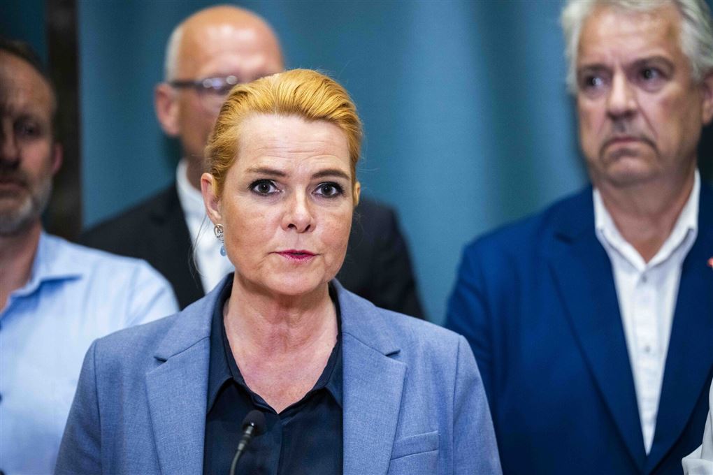 Inger Støjberg ser alvorlig ud