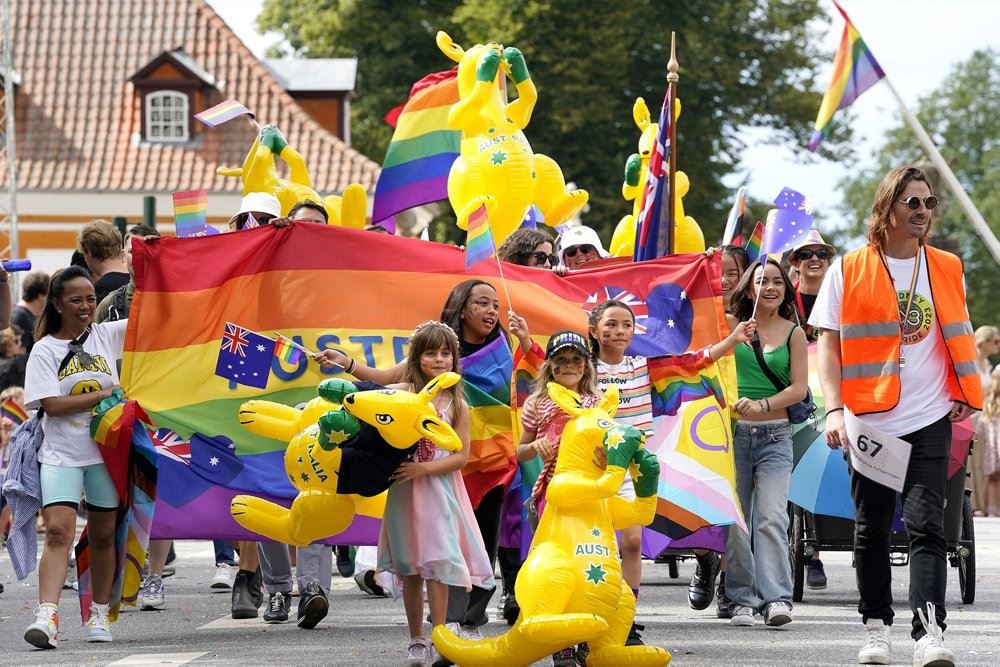 Et Pride-optog