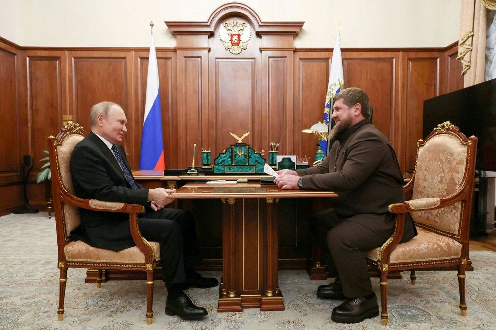 Ramzan Kadyrov til møde med Putin