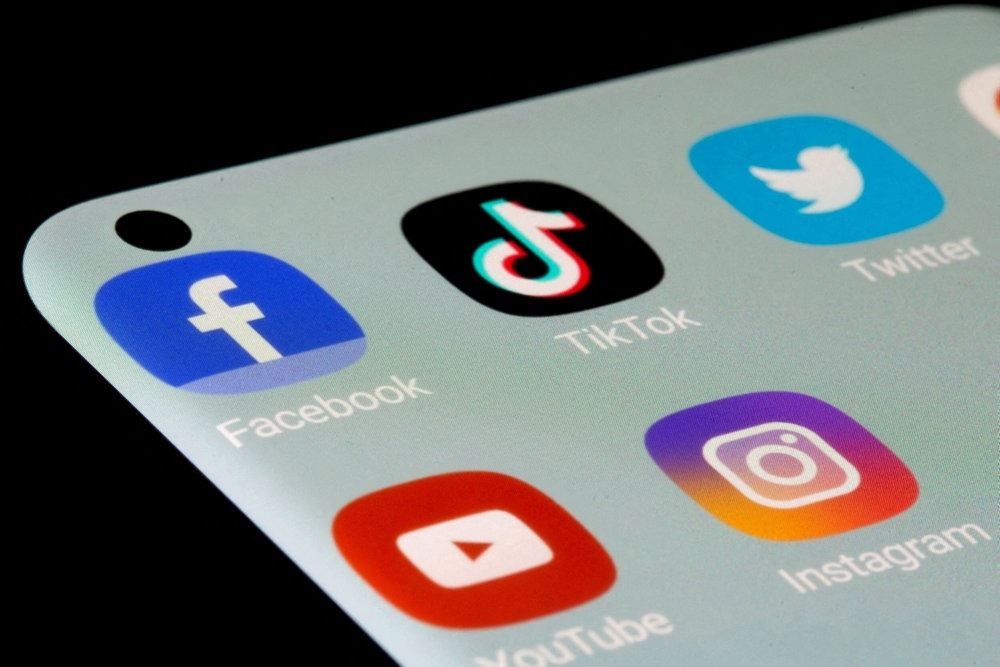 Apps på en smartphone